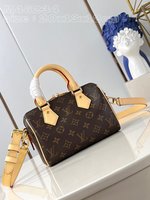 Louis Vuitton LV Speedy Handbags Travel Bags Designer 1:1 Replica
 Monogram Canvas Cowhide Fabric M46234