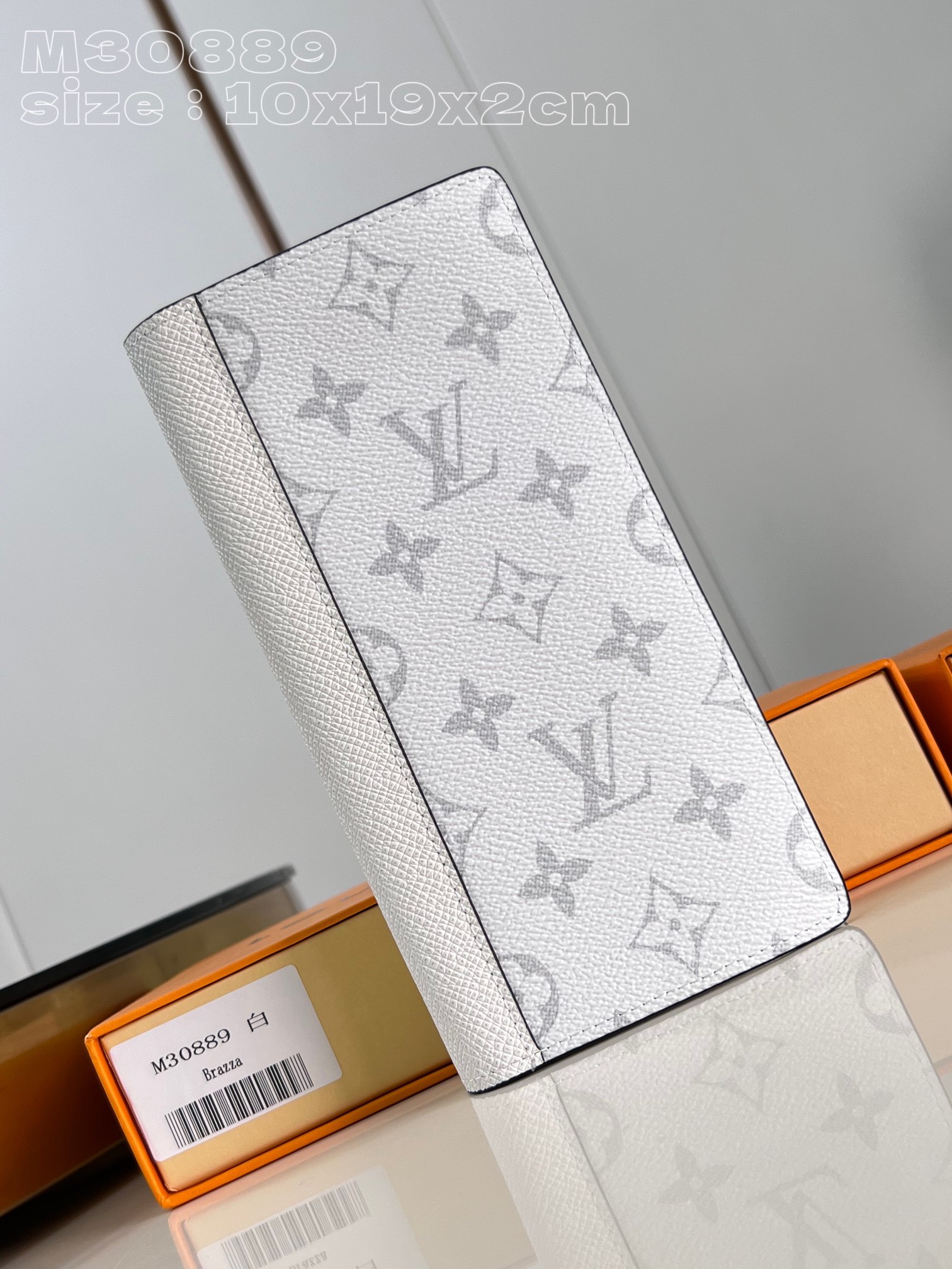 Louis Vuitton Wallet White Monogram Canvas M30889