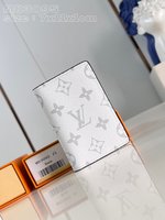 Louis Vuitton Wallet White Monogram Canvas Summer Collection M83095