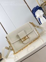 Where Can I Find
 Louis Vuitton LV Dauphine Bags Handbags White Cowhide Spring/Summer Collection Fashion M25050