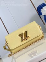 Louis Vuitton Bags Handbags Yellow Epi LV Twist Chains M25548