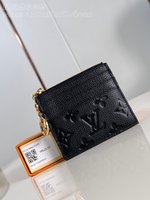 Louis Vuitton AAAAA+
 Wallet Card pack Black Empreinte​ M82639