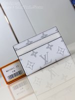 Louis Vuitton Wallet Card pack Perfect Replica
 White Monogram Canvas Cowhide M31051