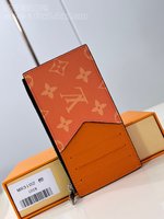 Buy 1:1
 Louis Vuitton Copy
 Wallet Card pack Orange Monogram Canvas Summer Collection M83102