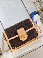 Louis Vuitton LV Dauphine Knockoff
 Bags Handbags Monogram Canvas Cowhide Spring/Summer Collection Circle M47149
