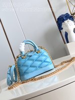 Buy
 Louis Vuitton AAAAA
 Bags Handbags Blue Sheepskin Chains M83048