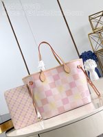 Louis Vuitton LV Neverfull Perfect 
 Bags Handbags Buy Best High-Quality
 Pink Canvas Casual N40668
