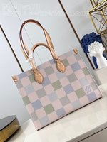 Louis Vuitton LV Onthego New
 Tote Bags Green Canvas N40518