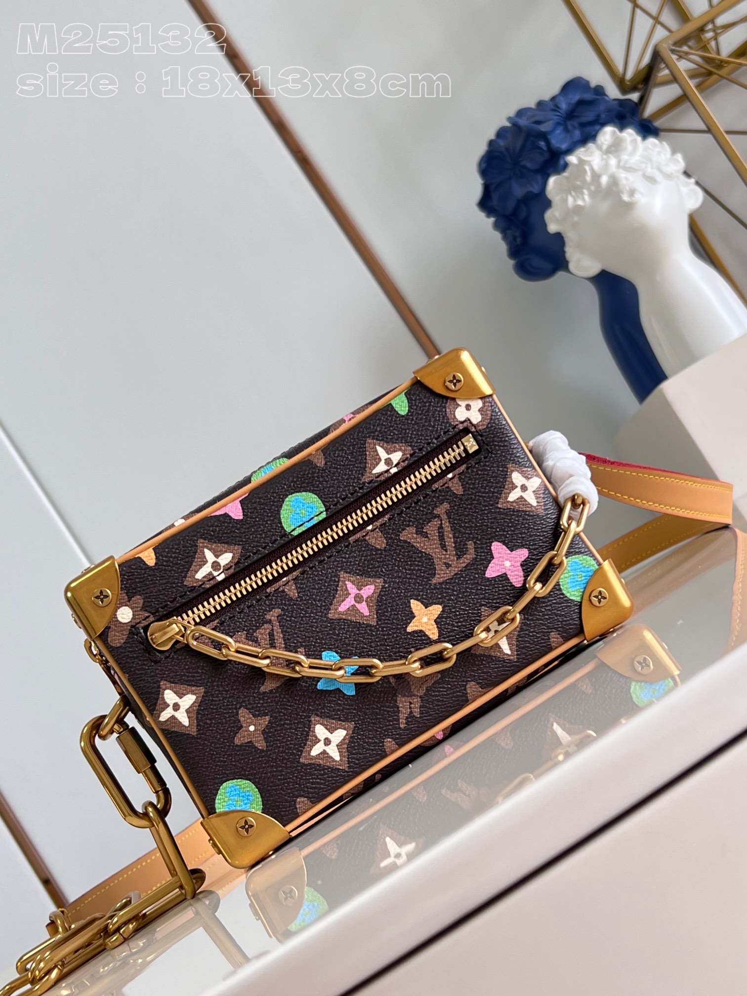 Louis Vuitton LV Soft Trunk Store
 Bags Handbags Canvas Chains M25132