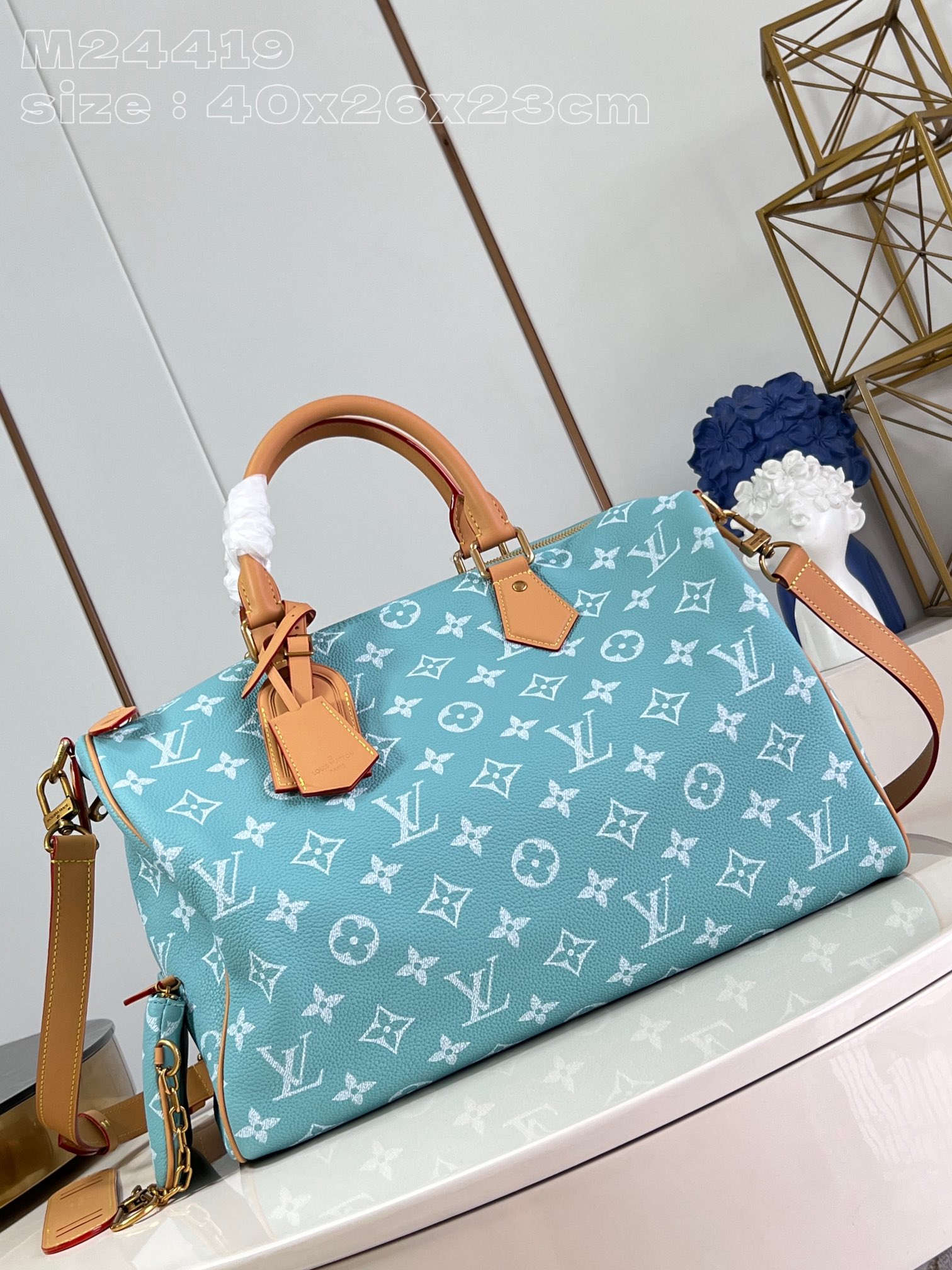 Louis Vuitton LV Speedy Bags Handbags Printing Canvas Cowhide Sheepskin M24419