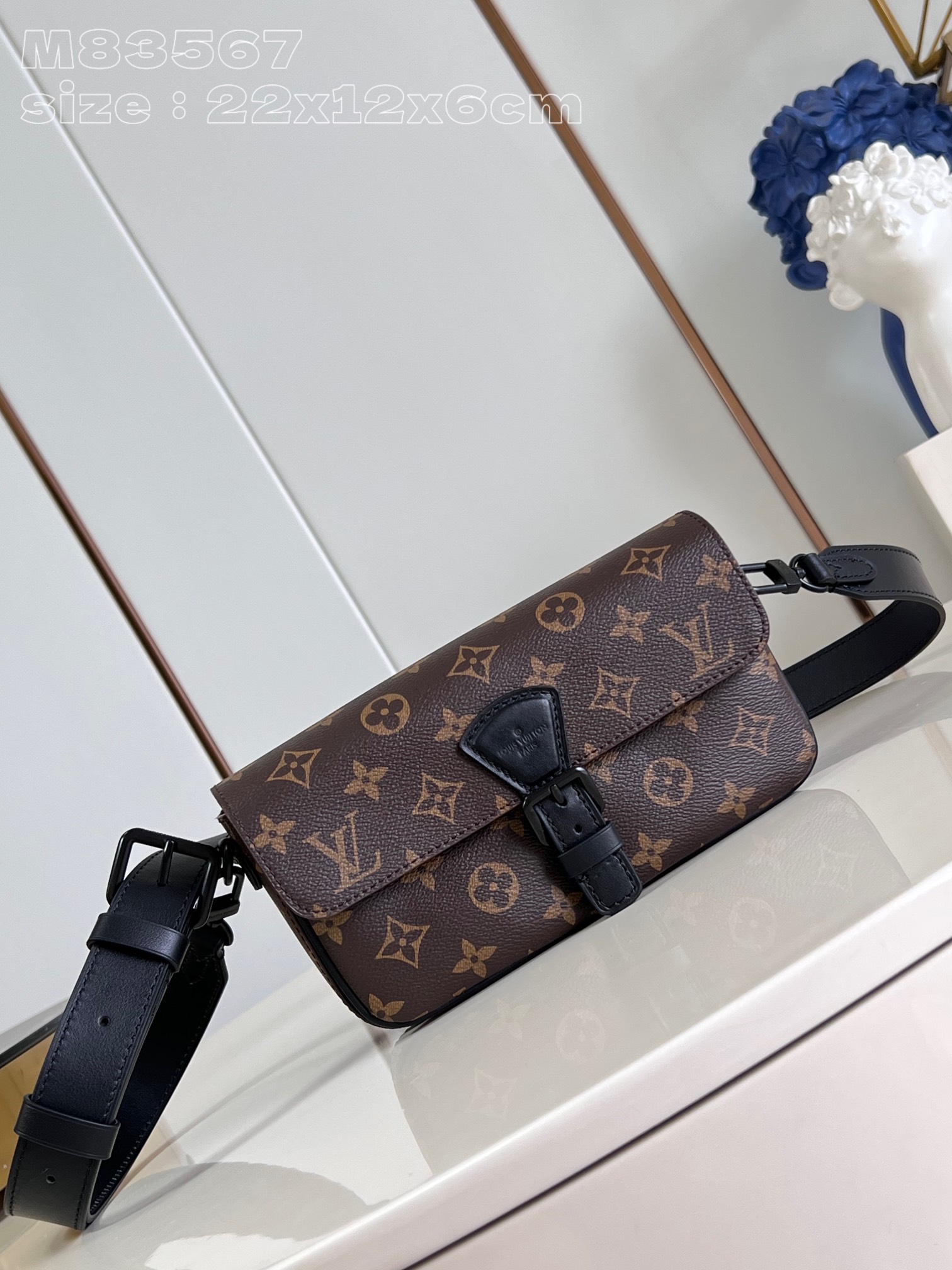 Louis Vuitton LV Montsouris Bags Handbags Monogram Canvas Mini M83567