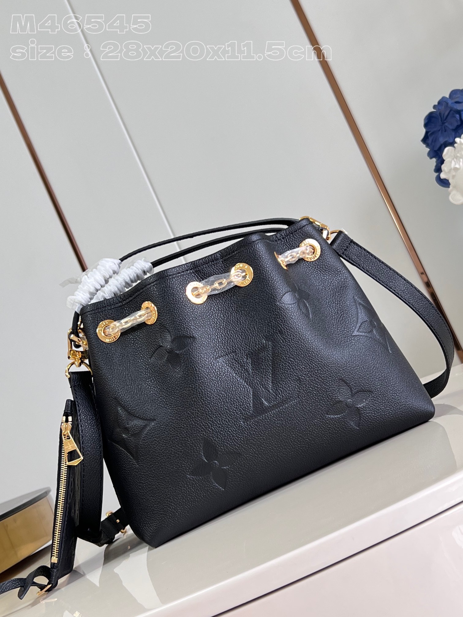 Louis Vuitton Sacs À Main Noir Empreinte​ Fashion M46545