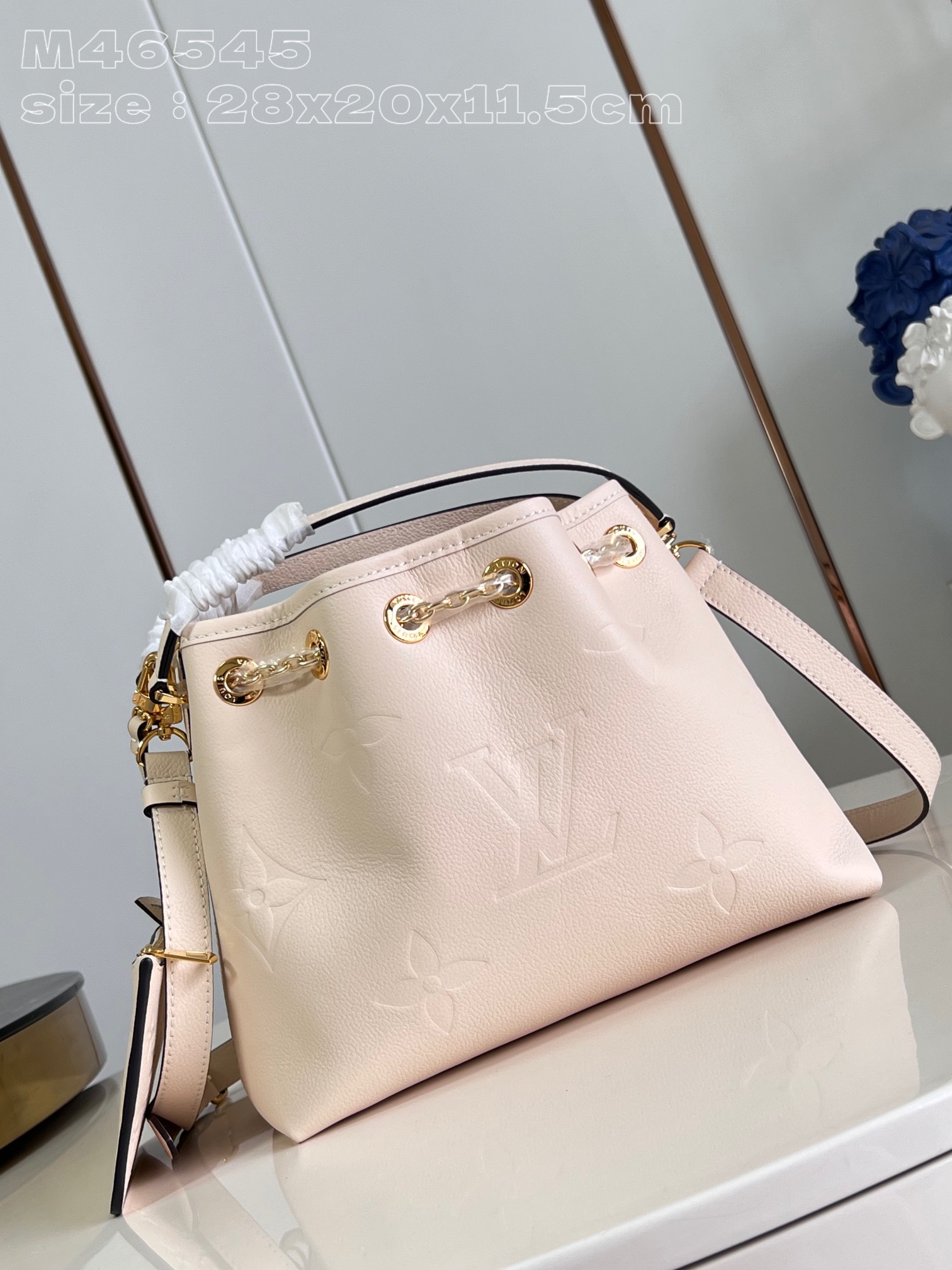 Louis Vuitton Bags Handbags White Empreinte​ Fashion M46545