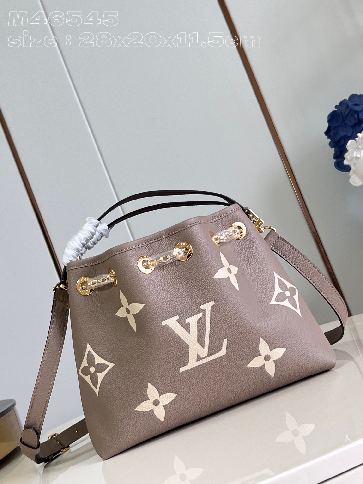 Louis Vuitton Sacs À Main Gris Empreinte​ Fashion M46545