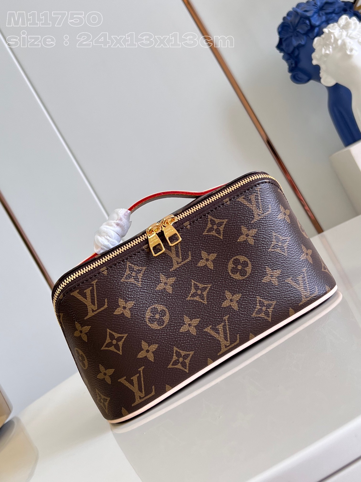 Louis Vuitton Flawless
 Clutches & Pouch Bags Men Monogram Canvas Fabric M11750