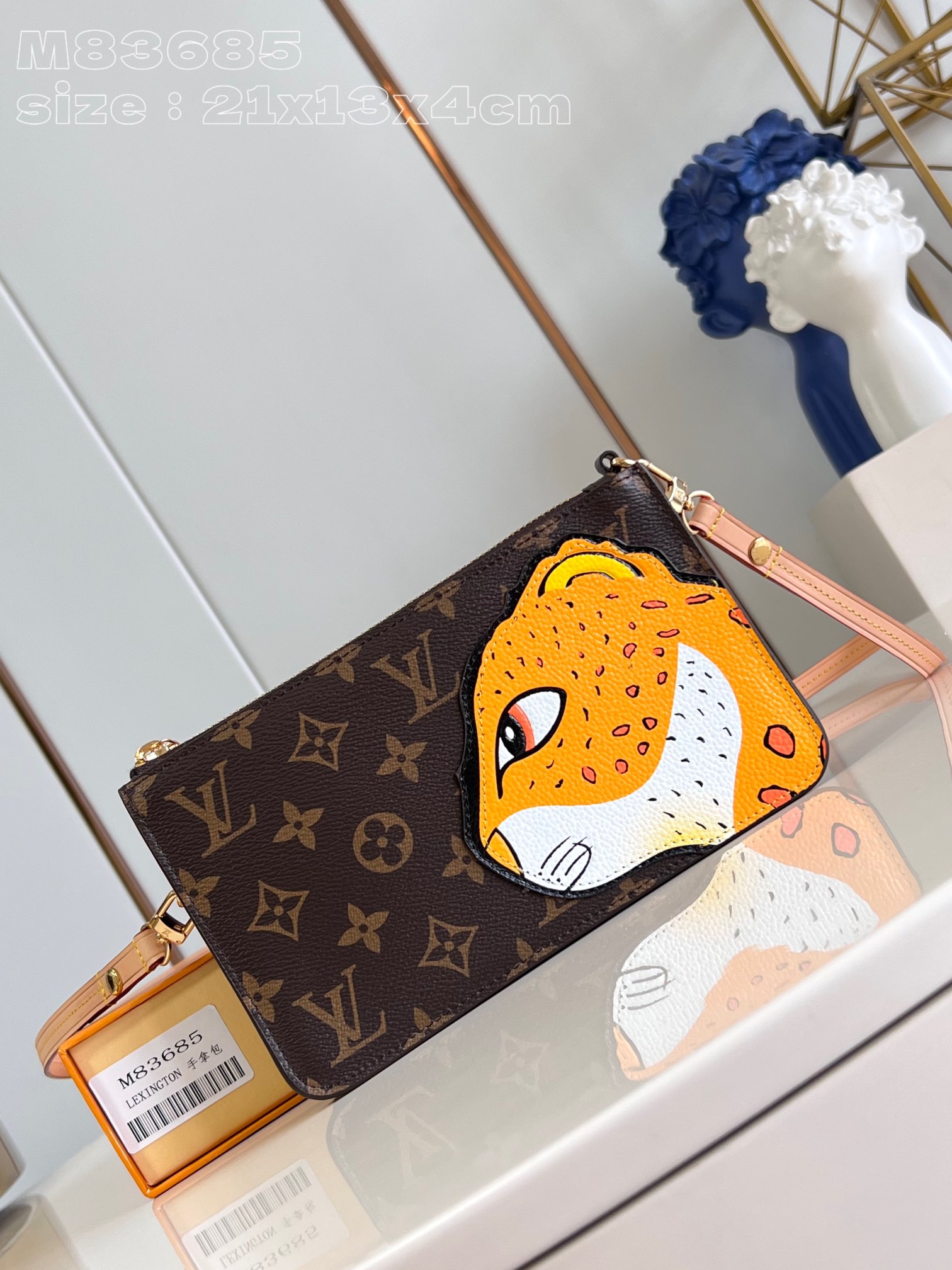 Best Site For Replica
 Louis Vuitton Clutches & Pouch Bags Buying Monogram Canvas Cowhide M83685