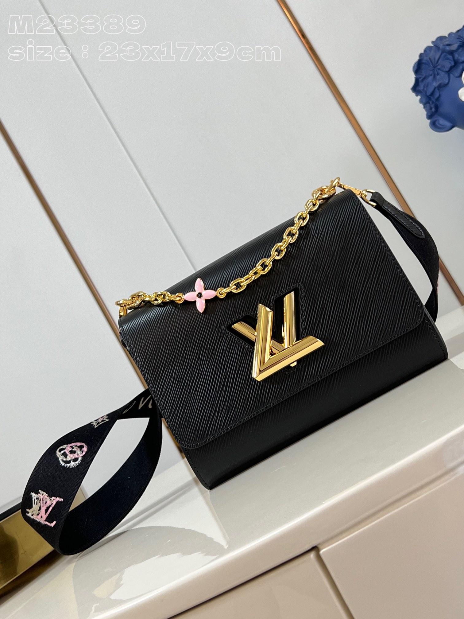 High Quality Online
 Louis Vuitton Bags Handbags Replica Designer
 Black Epi M23389