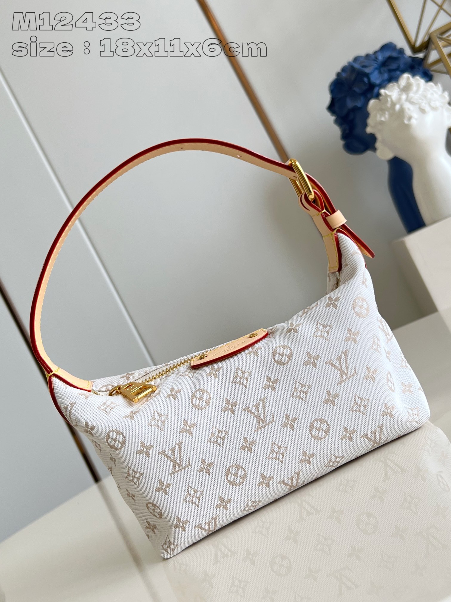 Top
 Louis Vuitton Bags Handbags Sell Online Luxury Designer
 Gold Monogram Canvas Cowhide Fall/Winter Collection Pochette Mini M12433