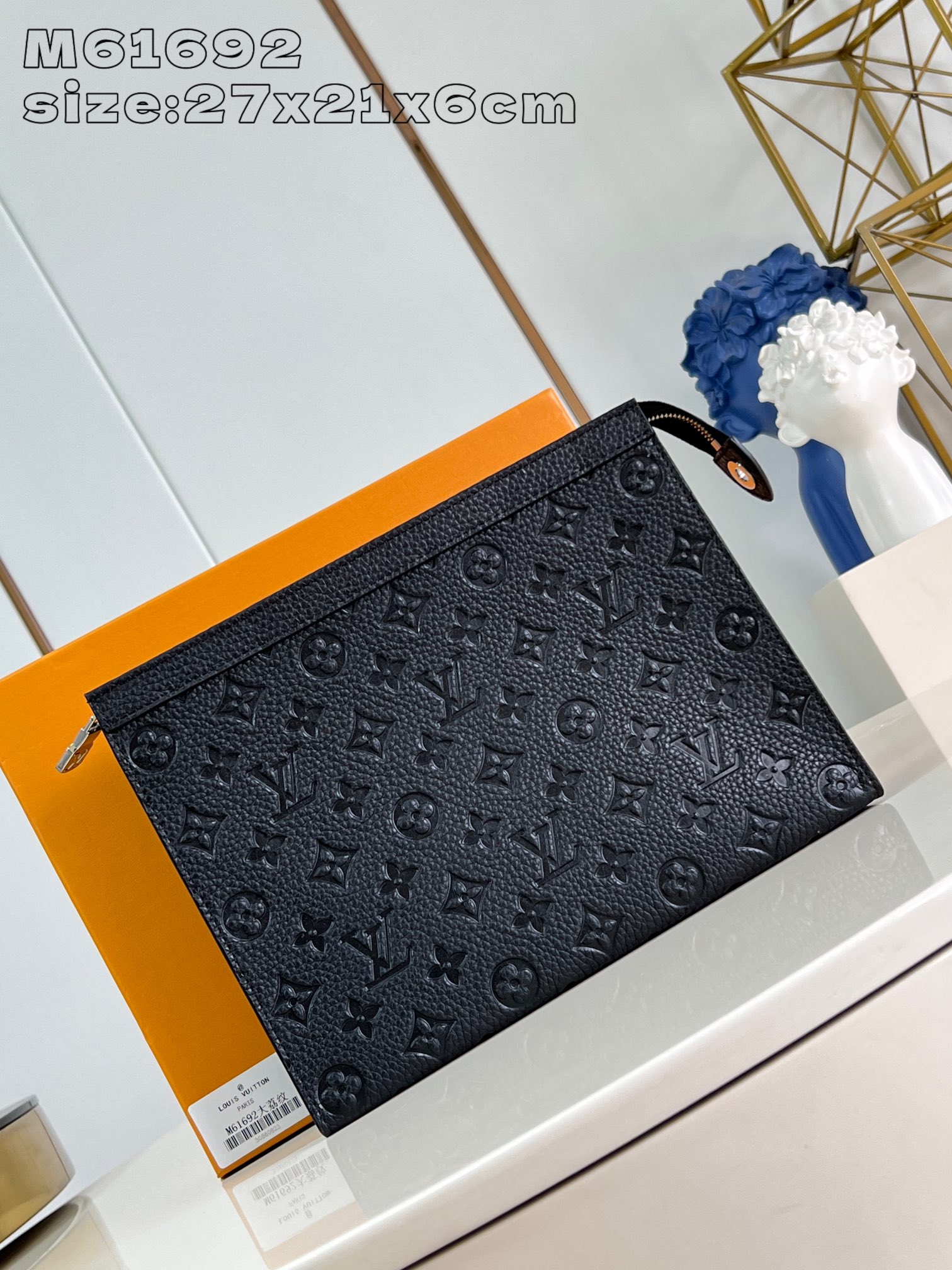 Highest quality replica
 Louis Vuitton Bags Handbags Taurillon Pochette M61692