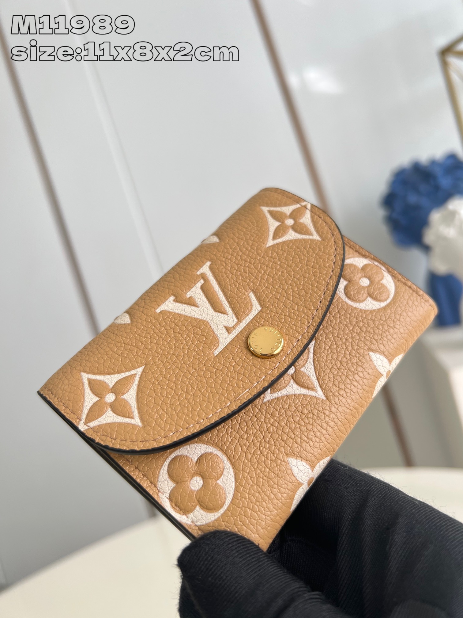 Louis Vuitton Portefeuilles Porte-Cartes Réplique pas cher Designer
 Monogram Canvas Toile M11989