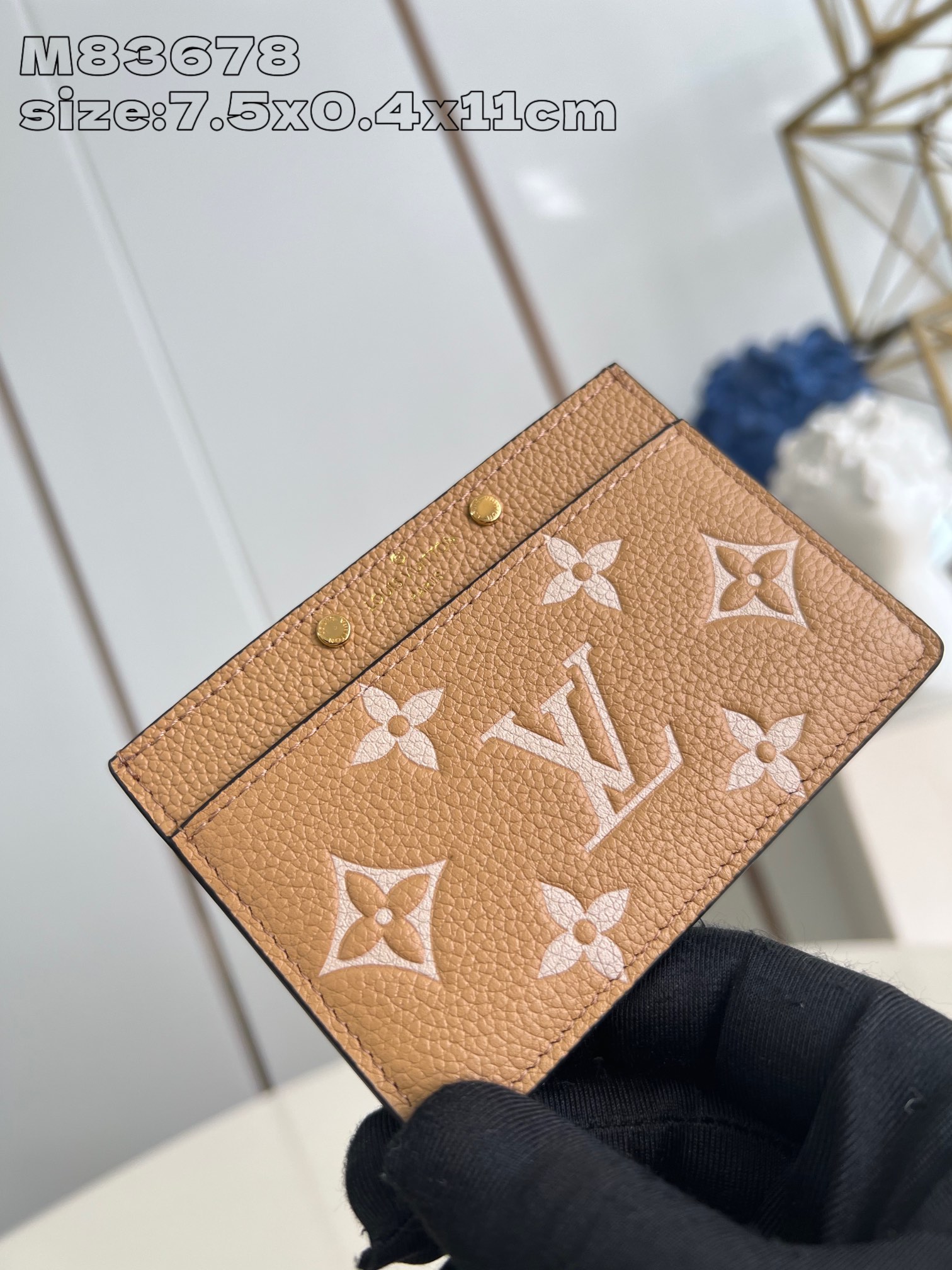 Louis Vuitton Portefeuilles Porte-Cartes Empreinte​ M83678