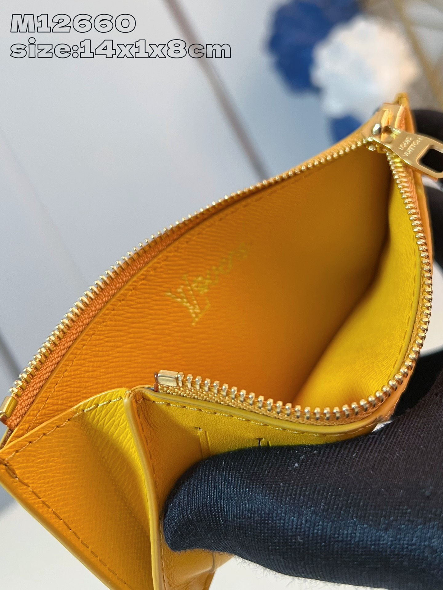 Replica AAA+ Piccolo portafoglio Giallo Stampa M12660 7 i1732775879 2433 1