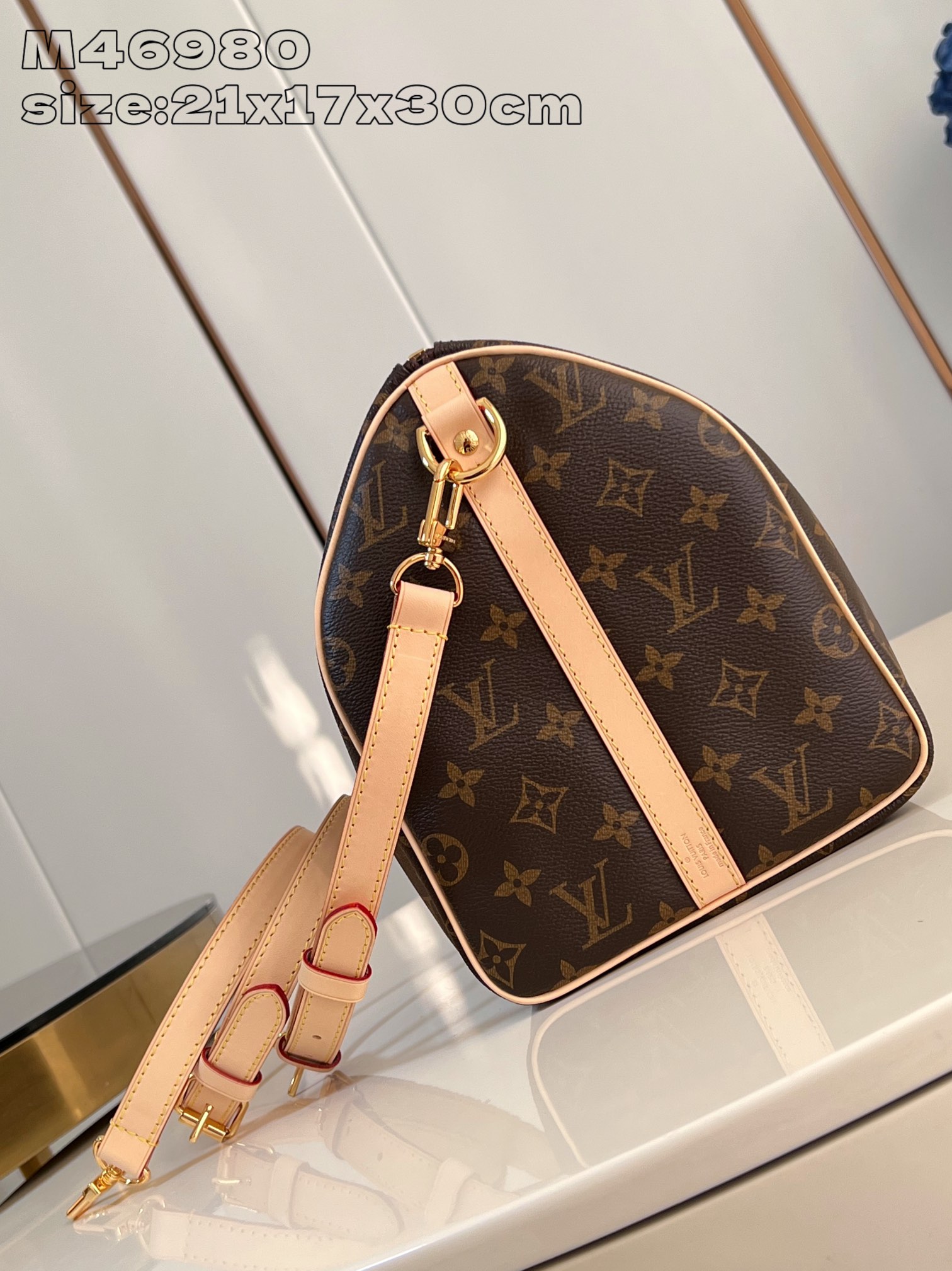 【顶级原单 M46980 】Speedy 系列手袋原为 1930 年代的旅行者而设计，以此之名致敬那个急
