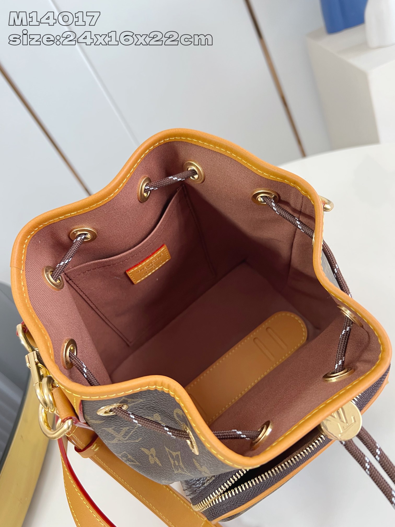 【顶级原单 M14017老花 】路易威登 Noé Cargo 水桶包以 Monogram 帆布构型，配以