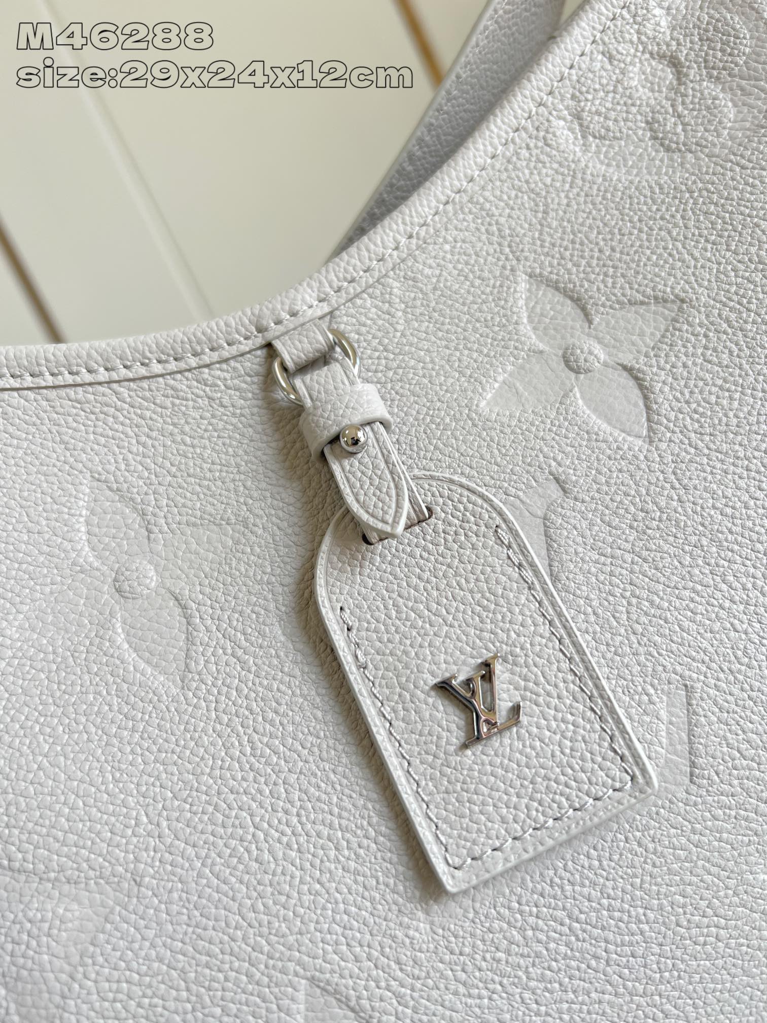 【顶级原单 M46288芋泥紫压花 】M12917  CarryAll 小号手袋取材 Monogram 