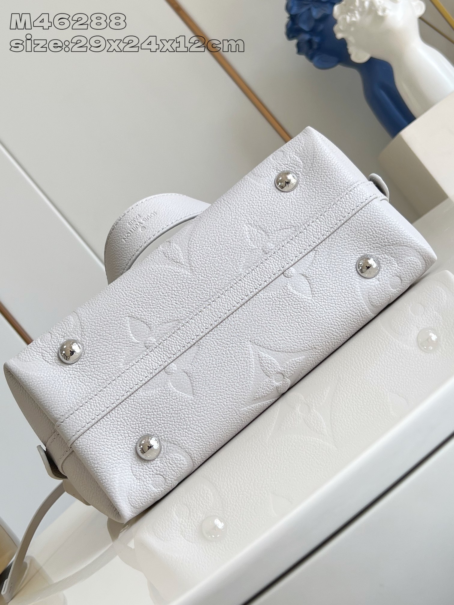 【顶级原单 M46288芋泥紫压花 】M12917  CarryAll 小号手袋取材 Monogram 
