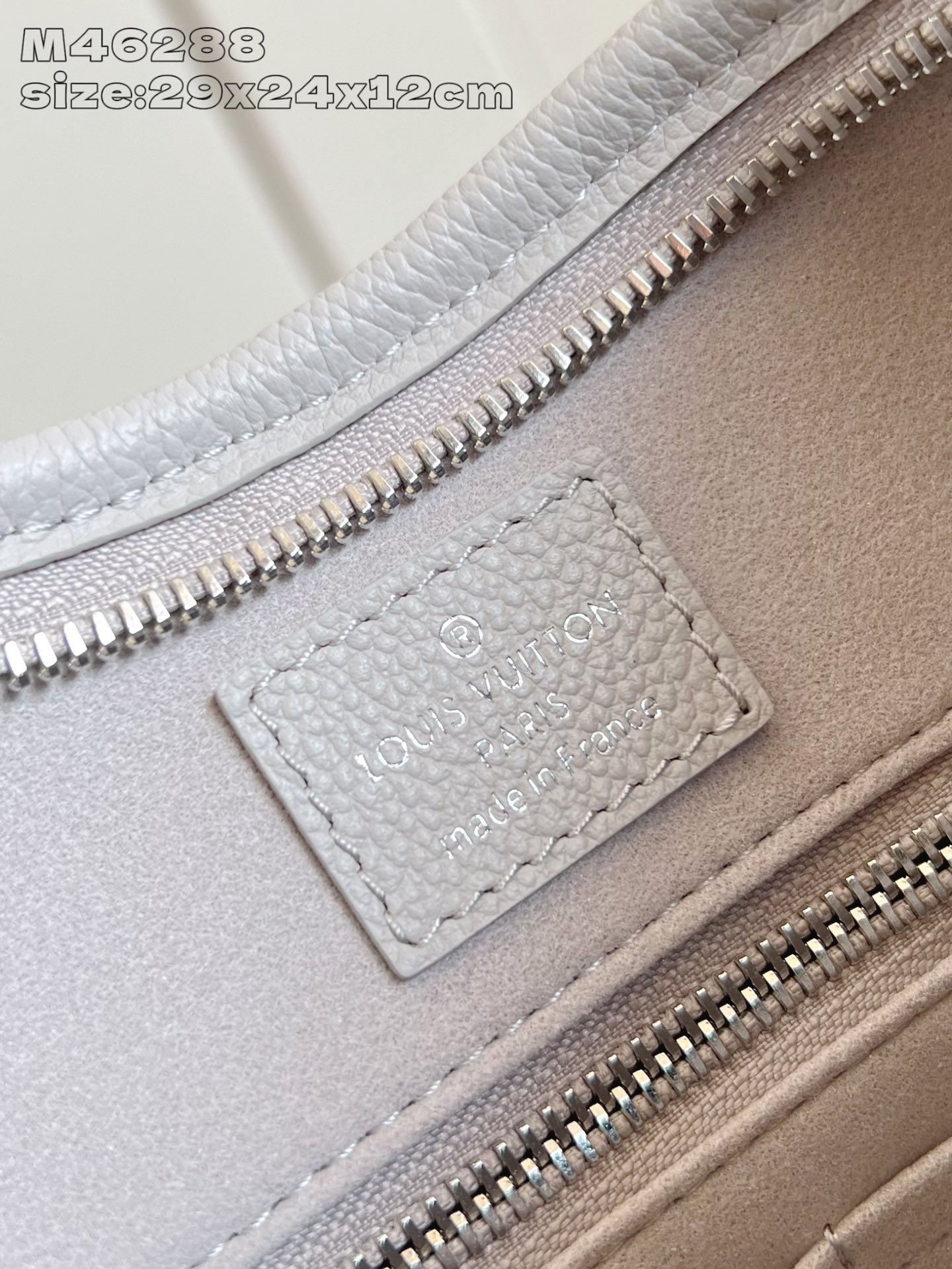 【顶级原单 M46288芋泥紫压花 】M12917  CarryAll 小号手袋取材 Monogram 