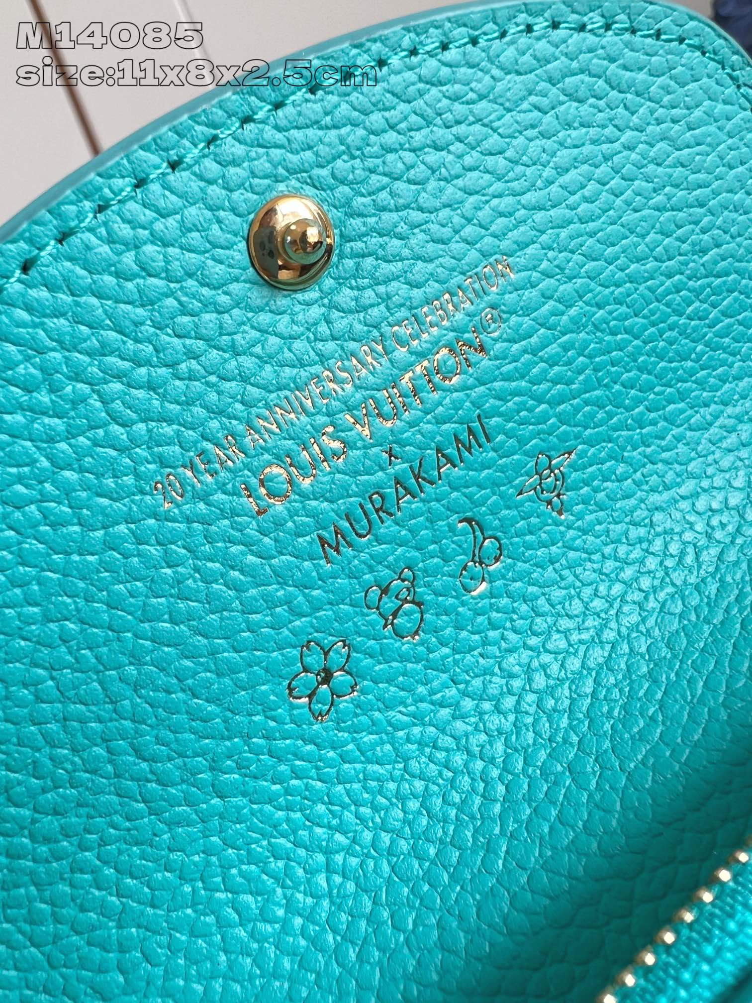【顶级原单 M14085蓝 】這款Rosalie零錢包採用品牌經典的Monogram Empreinte