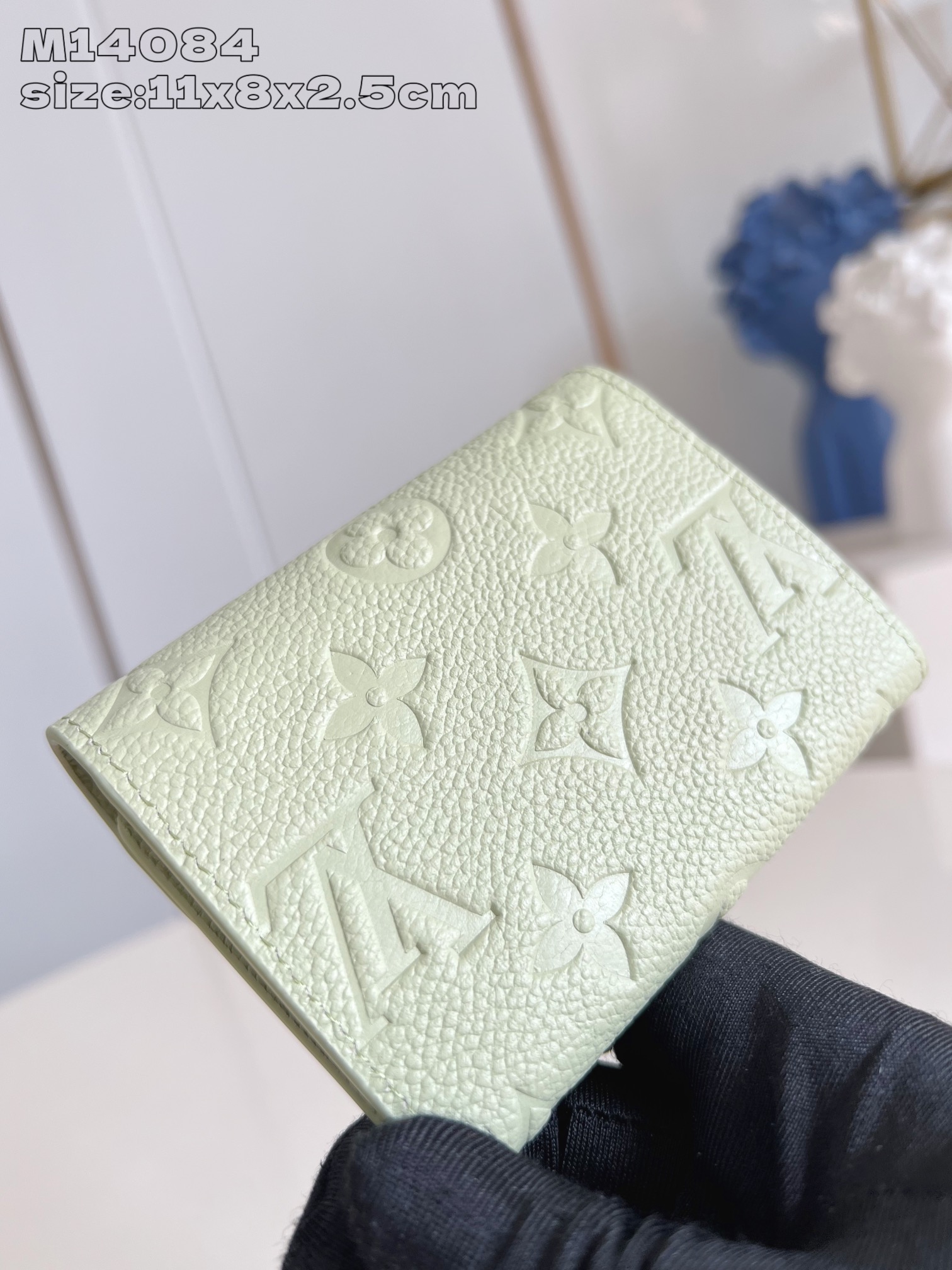 【顶级原单 M14084绿 】這款Rosalie零錢包採用品牌經典的Monogram Empreinte