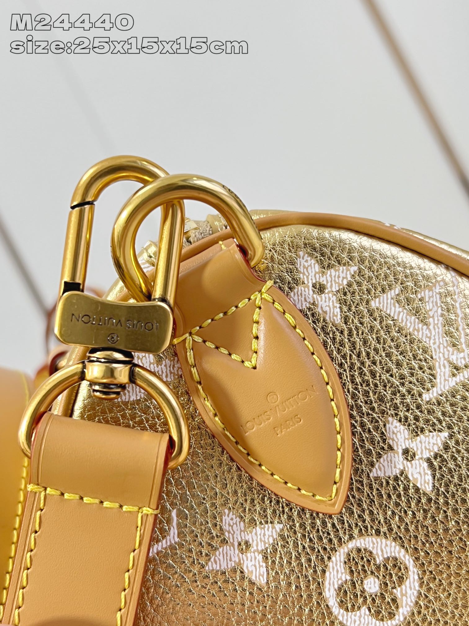 【顶级原单 M24440金 】本款 Speedy  Bandoulière 25 Monogram Le