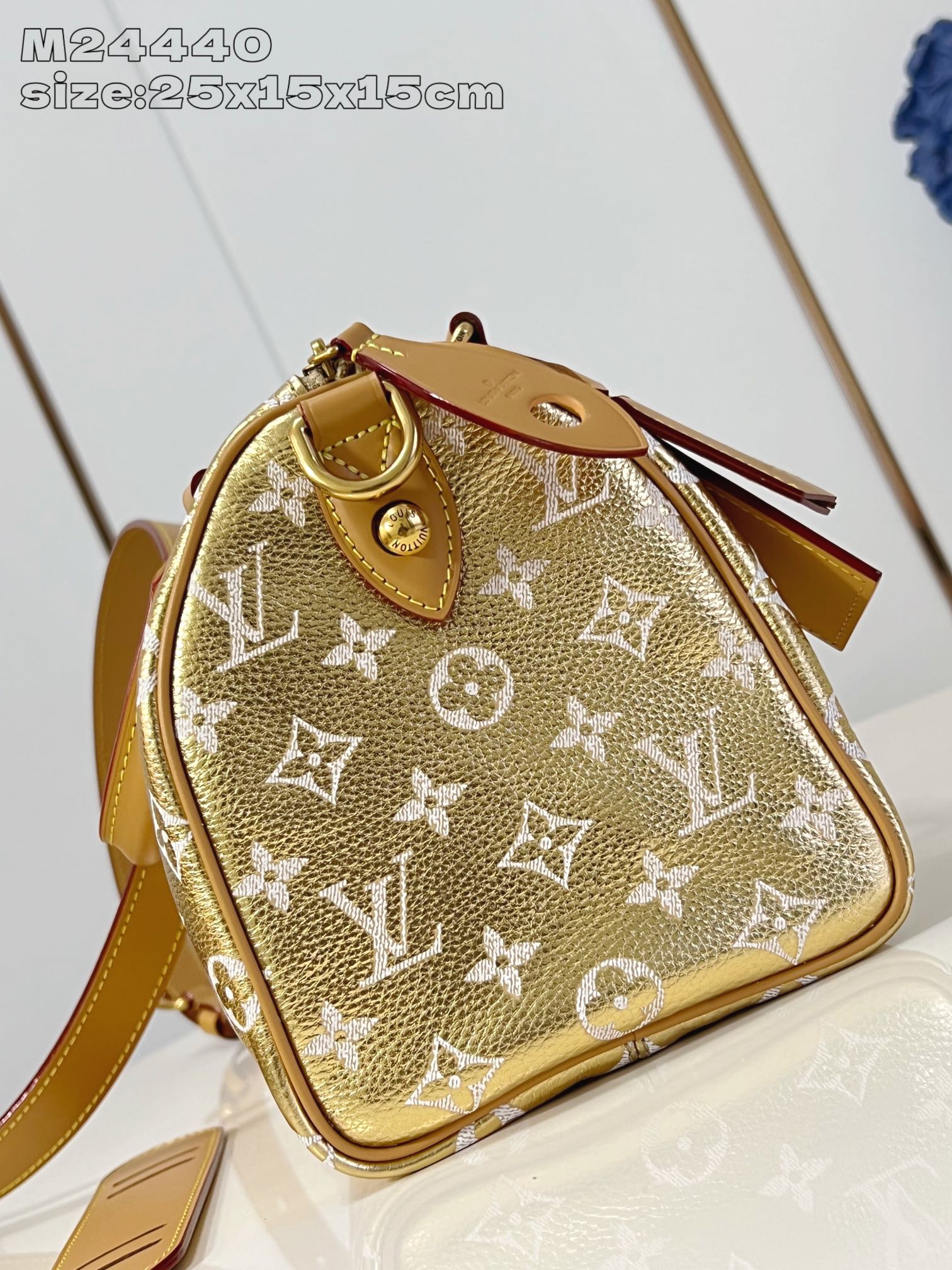 【顶级原单 M24440金 】本款 Speedy  Bandoulière 25 Monogram Le
