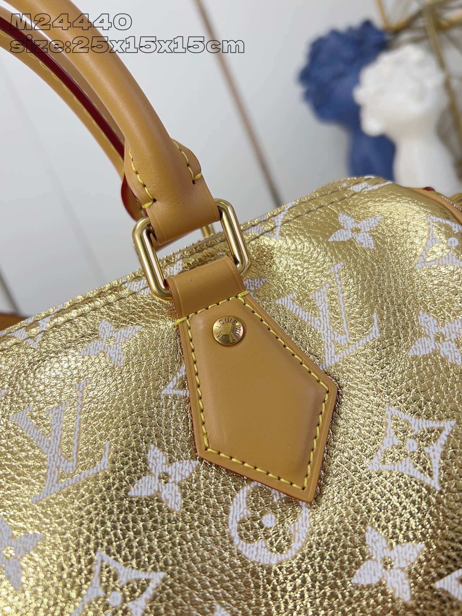 【顶级原单 M24440金 】本款 Speedy  Bandoulière 25 Monogram Le