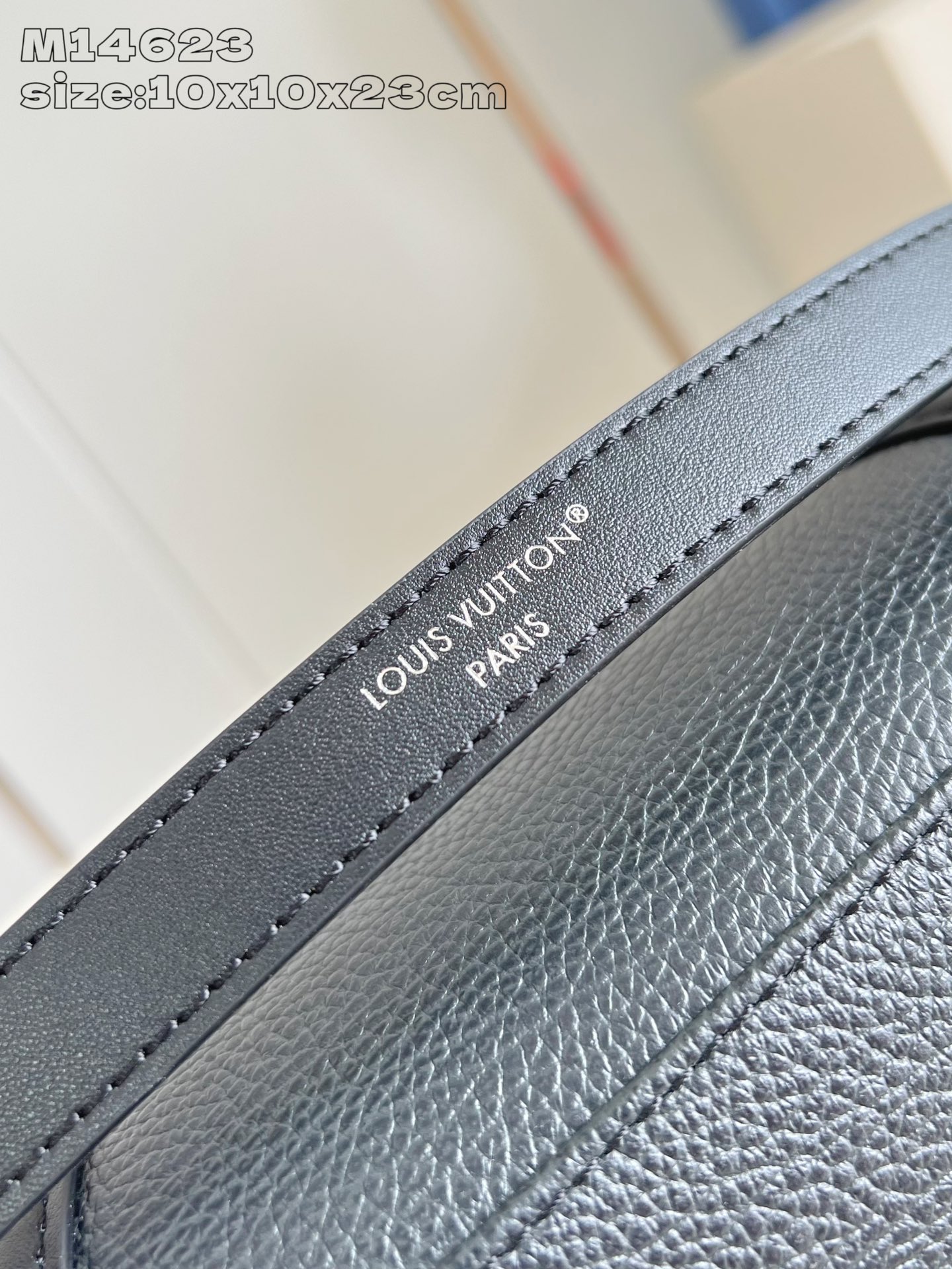 Louis Vuitton Nano Rider Bag Black Leather, 10 x 10 x 23 cm 7 i1744090275 9315 3