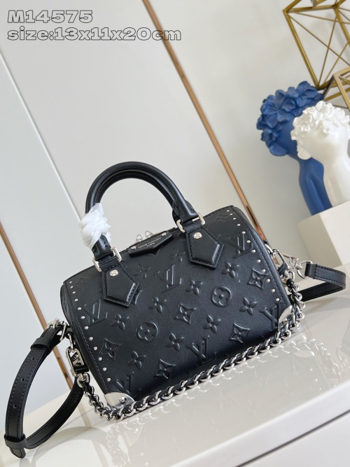 Louis Vuitton Monogram Bold Speedy 20 Trunk Bag - Iconic Style & Function 1 Louis Vuitton Monogram Bold Speedy 20 Trunk Bag - Iconic Style & Function