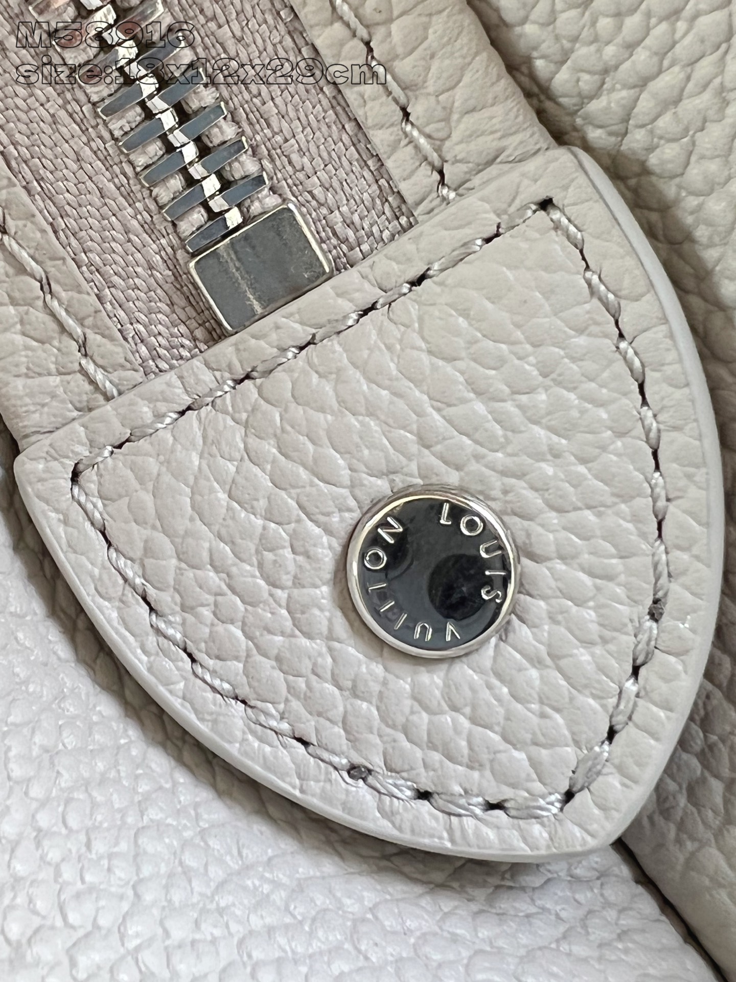 【顶级原单 M58916紫压花 】M13803 本款 Petit Palais 手袋为 Monogram