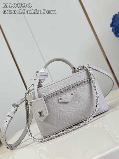 Louis Vuitton Monogram Empreinte Vanity Chain Pouch - Stylish & Versatile 1 Louis Vuitton Monogram Empreinte Vanity Chain Pouch - Stylish & Versatile