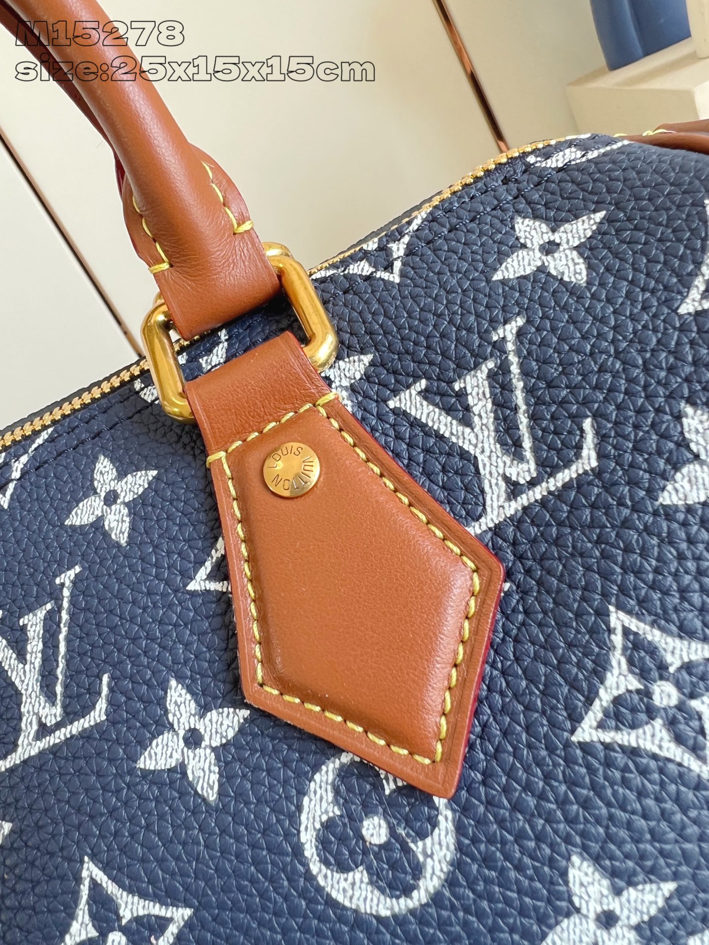 【顶级原单 M15278宝蓝 】本款 Speedy  Bandoulière 25 Monogram L