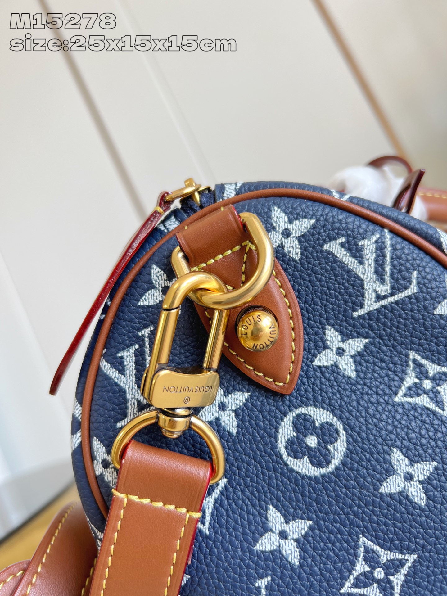 【顶级原单 M15278宝蓝 】本款 Speedy  Bandoulière 25 Monogram L