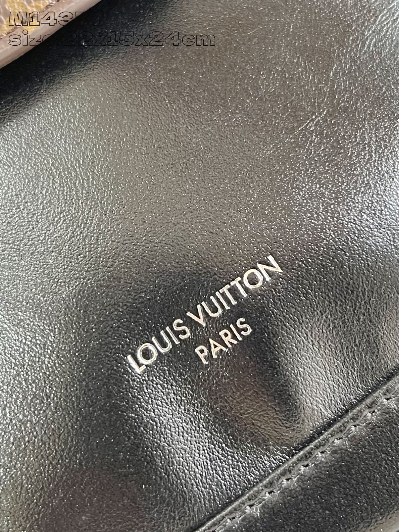【顶级原单 M14377 】No Way 手袋出自 LV Vibe 系列，为羊皮革融入莹泽金属件，以摩登