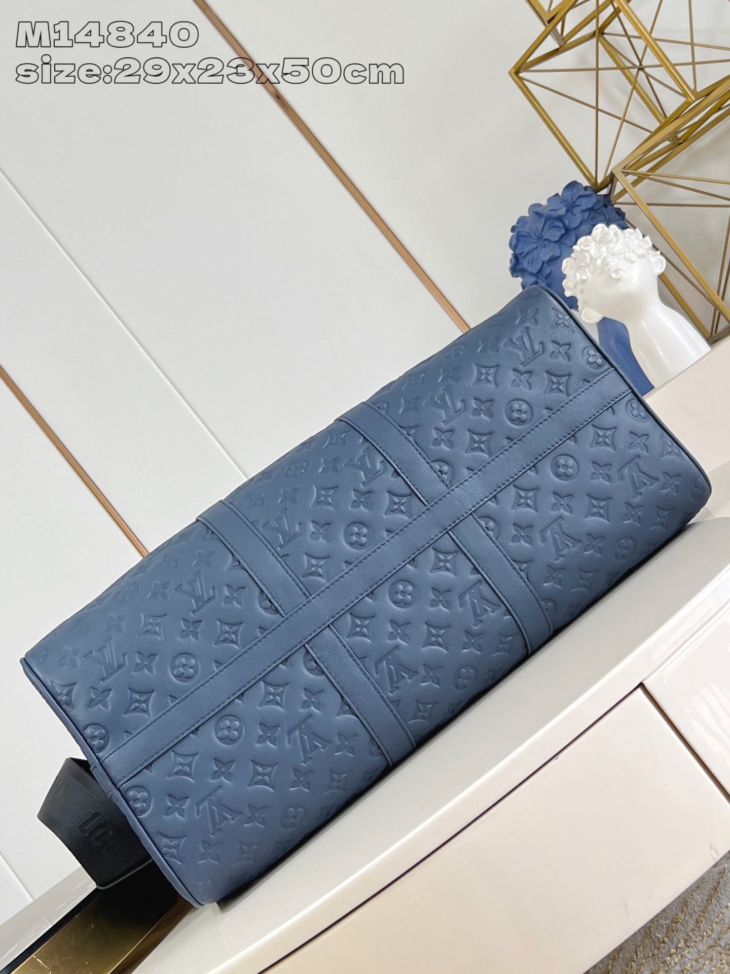 【顶级原单 M14840 】本款 Keepall Bandoulière 50 旅行袋为 Monogra