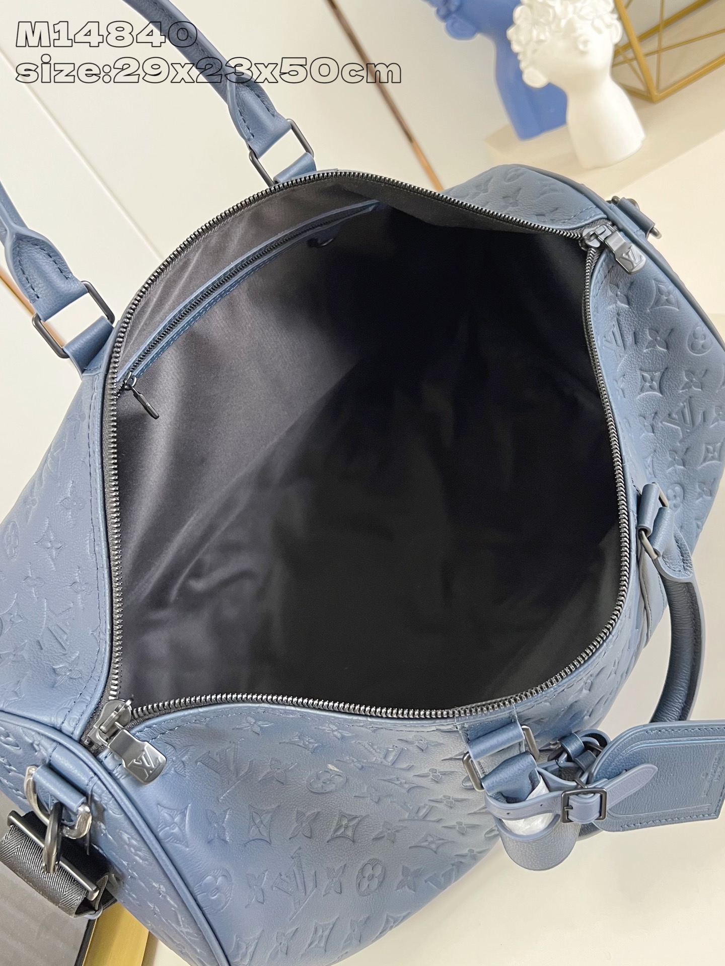【顶级原单 M14840 】本款 Keepall Bandoulière 50 旅行袋为 Monogra