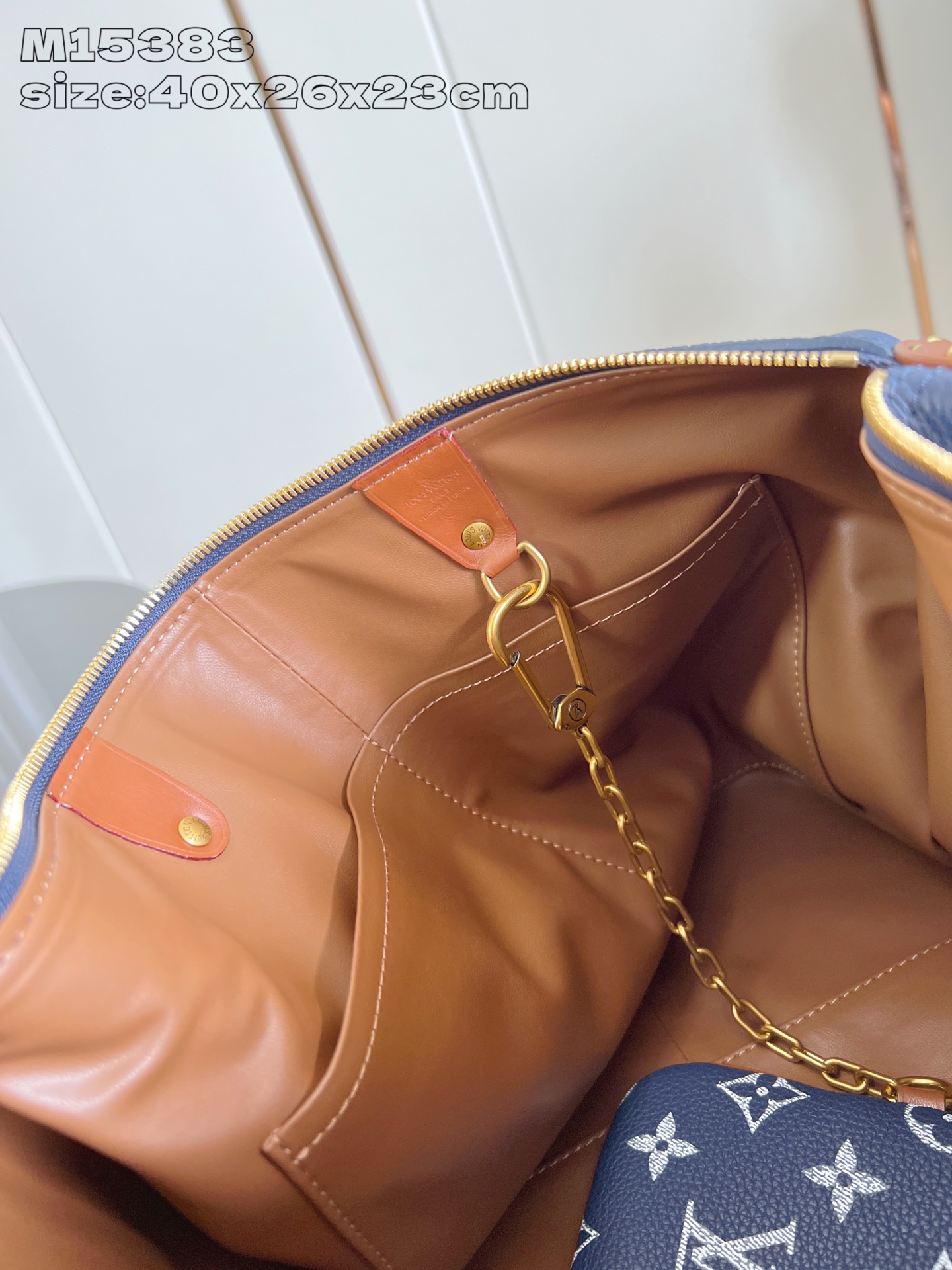 【顶级原单 M15383宝蓝 】本款 Speedy  Bandoulière 40 Monogram L