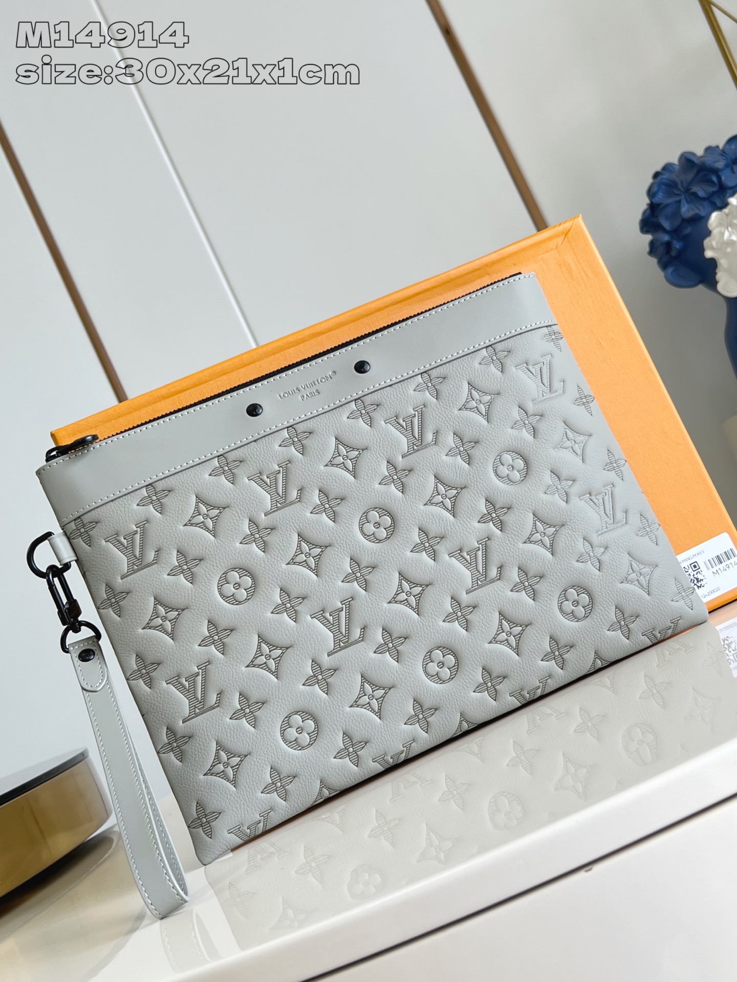 【顶级原单 M14914 】本款 Pochette To-Go 手拿包出自 Monogram Macas