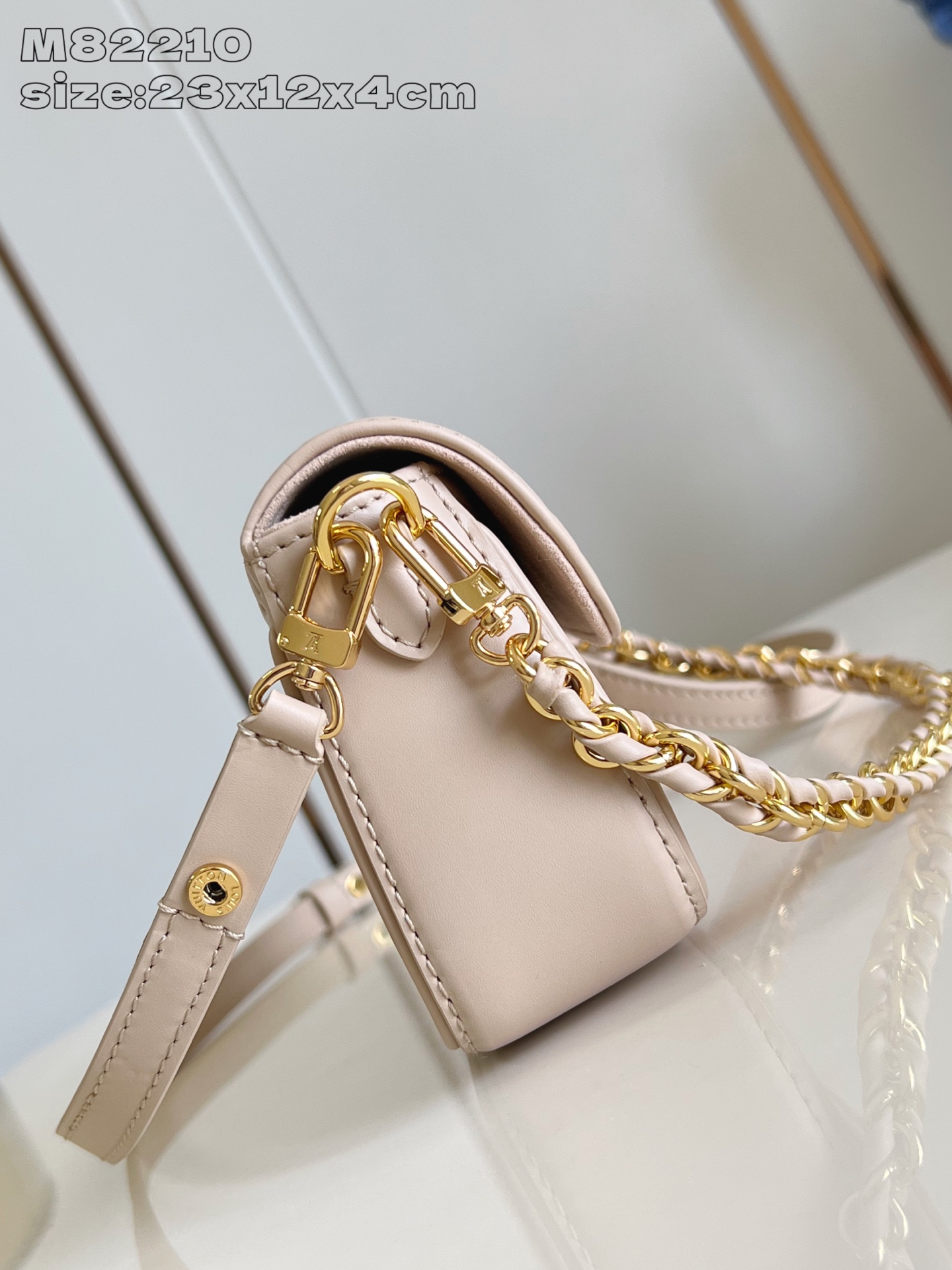 【顶级原单 M82210卡其印花 】M14714 這款Wallet On Chain Ivy完美展現20