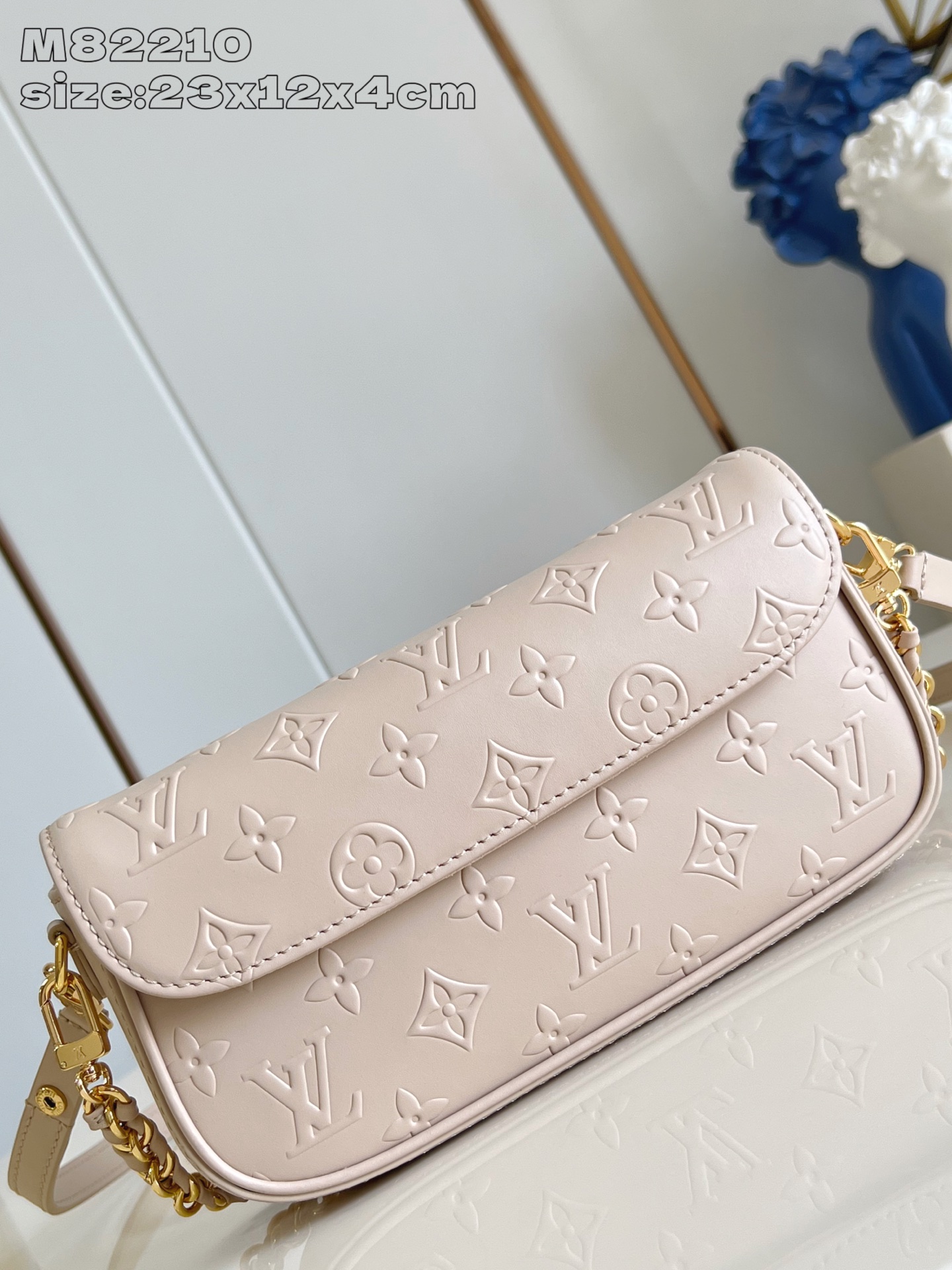 【顶级原单 M82210卡其印花 】M14714 這款Wallet On Chain Ivy完美展現20