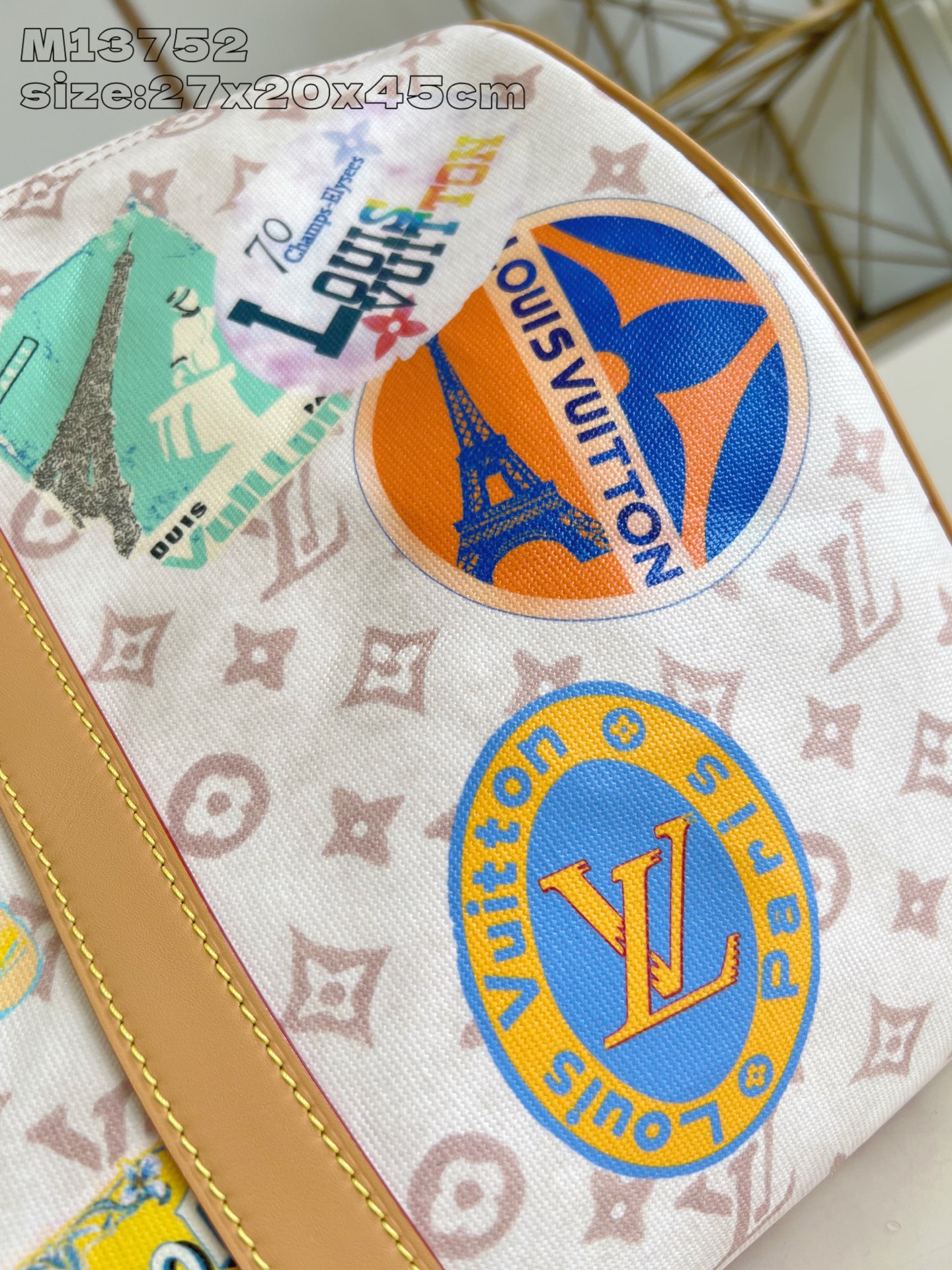 【顶级原单 M14736 】本款 Keepall Bandoulière 45 旅行袋为 Monogra